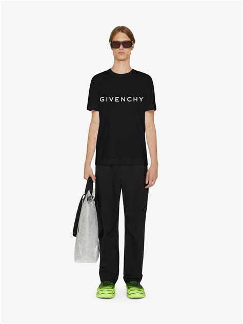 givenchy archetype crewneck t-shirt|GIVENCHY Archetype slim fit t.